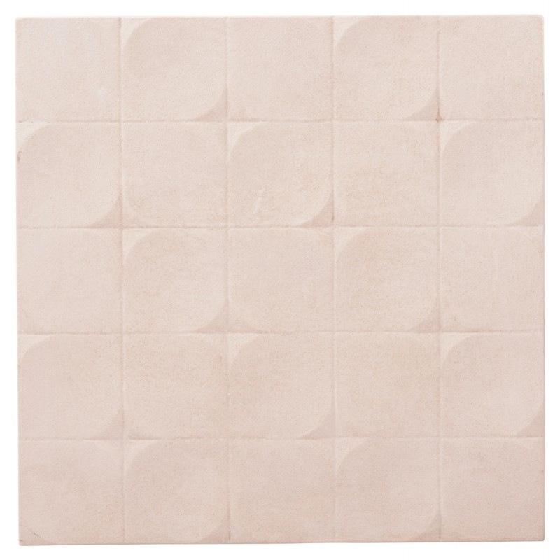 ΠΙΝΑΚΑΣ ΤΕΤΡΑΓΩΝΟΣ ΣΕΙΡΑ SANTORINI HM4516 MDF ΣΕ ΥΠΟΛΕΥΚΟ ΧΡΩΜΑ 80x4,5(πάχος)x80Υεκ.