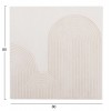 ΠΙΝΑΚΑΣ ΤΕΤΡΑΓΩΝΟΣ ΣΕΙΡΑ SANTORINI HM4517 MDF ΣΕ ΥΠΟΛΕΥΚΟ ΧΡΩΜΑ 80x4,5(πάχος)x80Υεκ.