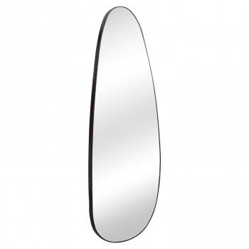 ΚΑΘΡΕΠΤΗΣ ΤΟΙΧΟΥ CRITHER HM4486.01 ΜΕ ΠΛΑΙΣΙΟ MDF ΣΕ BLACK MARBLE ΧΡΩΜΑ 49x140Υεκ.