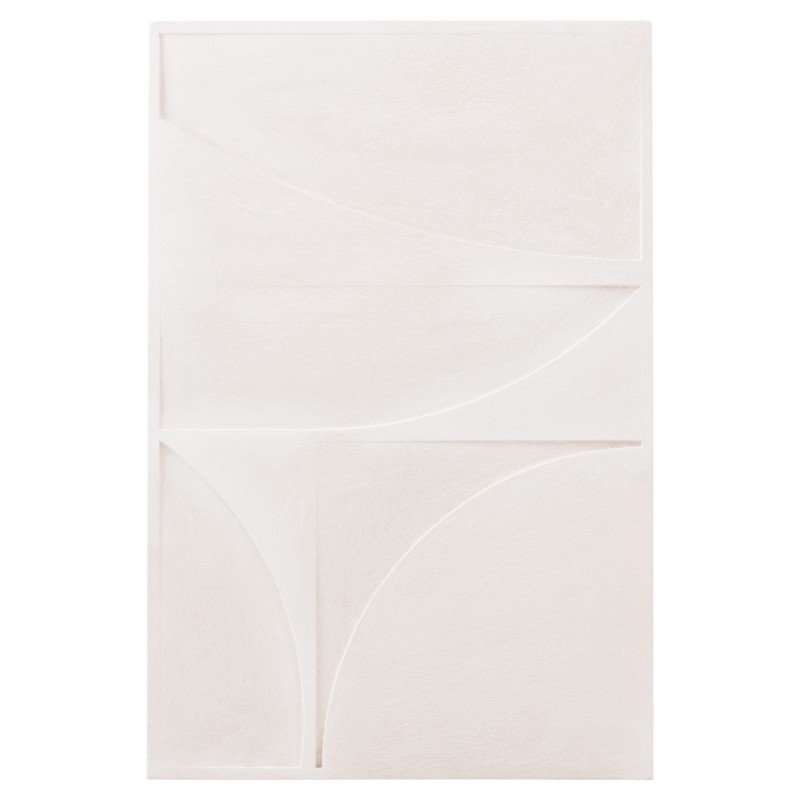 ΠΙΝΑΚΑΣ ΣΕΙΡΑ SANTORINI HM4505 MDF ΣΕ ΥΠΟΛΕΥΚΟ ΧΡΩΜΑ 80x4(πάχος)x120Υεκ.