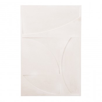 ΠΙΝΑΚΑΣ ΣΕΙΡΑ SANTORINI HM4506 MDF ΣΕ ΥΠΟΛΕΥΚΟ ΧΡΩΜΑ 80x4(πάχος)x120Υεκ.