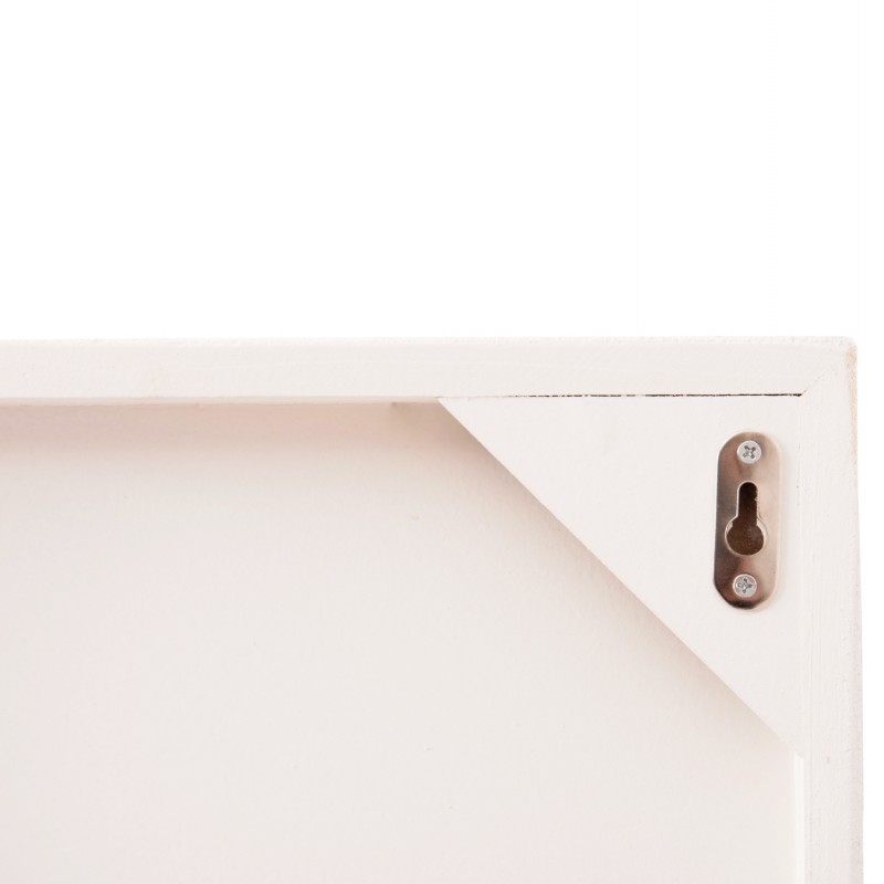 ΠΙΝΑΚΑΣ ΟΡΘΟΓΩΝΙΟΣ ΣΕΙΡΑ SANTORINI HM4509 MDF ΥΠΟΛΕΥΚΟ ΧΡΩΜΑ 60x4(πάχος)x80Υεκ.