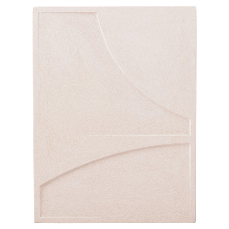 ΠΙΝΑΚΑΣ ΟΡΘΟΓΩΝΙΟΣ ΣΕΙΡΑ SANTORINI HM4509 MDF ΥΠΟΛΕΥΚΟ ΧΡΩΜΑ 60x4(πάχος)x80Υεκ.