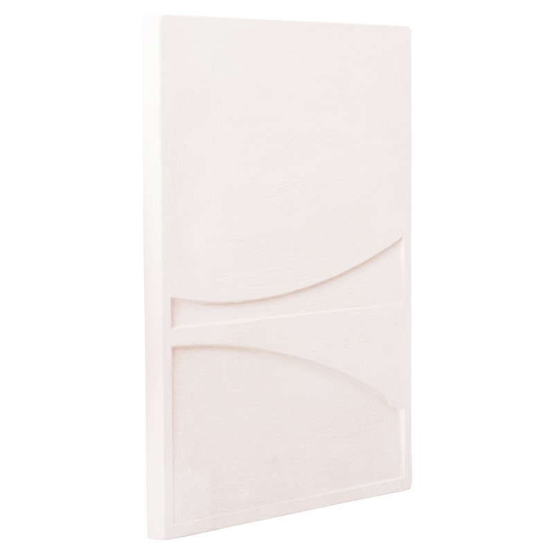 ΠΙΝΑΚΑΣ ΟΡΘΟΓΩΝΙΟΣ ΣΕΙΡΑ SANTORINI HM4510 MDF ΣΕ ΥΠΟΛΕΥΚΟ ΧΡΩΜΑ 60x4(πάχος)x80Υεκ.