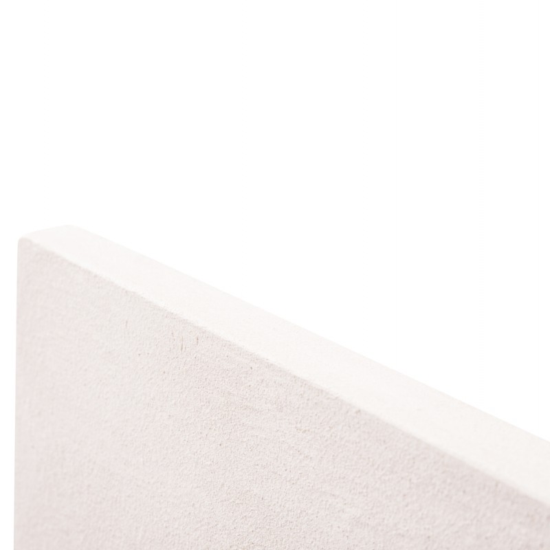 ΠΙΝΑΚΑΣ ΟΡΘΟΓΩΝΙΟΣ ΣΕΙΡΑ SANTORINI HM4510 MDF ΣΕ ΥΠΟΛΕΥΚΟ ΧΡΩΜΑ 60x4(πάχος)x80Υεκ.