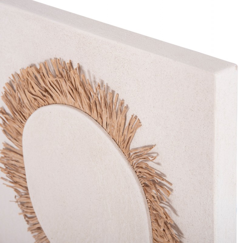 ΠΙΝΑΚΑΣ ΟΡΘΟΓΩΝΙΟΣ ΣΕΙΡΑ SANTORINI HM4531 MDF ΥΠΟΛΕΥΚΟ-ΔΙΑΚΟΣΜΗΣΗ ΜΠΕΖ 80x4,5(πάχος)x120Υεκ.