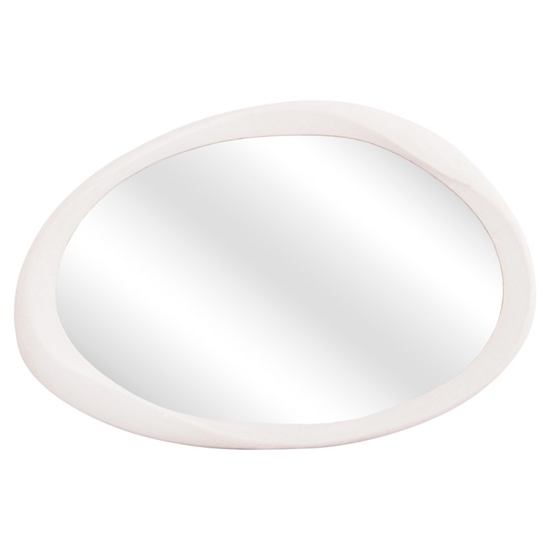 ΚΑΘΡΕΠΤΗΣ ΤΟΙΧΟΥ ΟΒΑΛ ΣΕΙΡΑ SANTORINI HM4513 MDF ΣΕ ΥΠΟΛΕΥΚΟ 90x3,2x60Υεκ