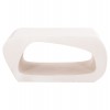 ΤΡΑΠΕΖΙ ΣΑΛΟΝΙΟΥ ΣΕΙΡΑ SANTORINI HM18071 MDF ΣΕ ΥΠΟΛΕΥΚΟ ΧΡΩΜΑ 100x60x45Υεκ.