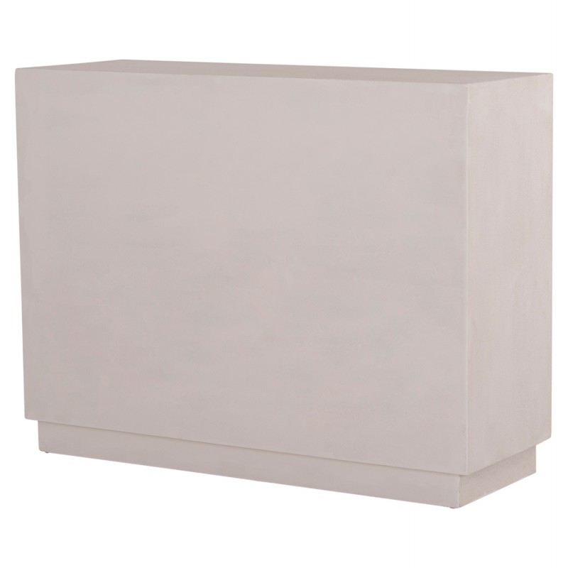 ΜΠΟΥΦΕΣ ΣΕΙΡΑ SANTORINI HM18046 MDF ΣΕ ΥΠΟΛΕΥΚΟ ΧΡΩΜΑ-2 ΣΥΡΤΑΡΙΑ & 2 ΠΟΡΤΕΣ 107x38x82,5Υεκ.
