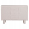 ΜΠΟΥΦΕΣ ΣΕΙΡΑ SANTORINI HM18048 MDF ΣΕ ΥΠΟΛΕΥΚΟ ΧΡΩΜΑ-3 ΣΥΡΤΑΡΙΑ & 2 ΠΟΡΤΕΣ 120x38x80Υεκ.