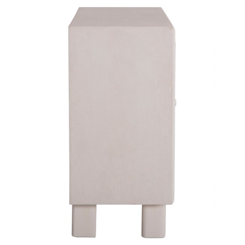 ΜΠΟΥΦΕΣ ΣΕΙΡΑ SANTORINI HM18048 MDF ΣΕ ΥΠΟΛΕΥΚΟ ΧΡΩΜΑ-3 ΣΥΡΤΑΡΙΑ & 2 ΠΟΡΤΕΣ 120x38x80Υεκ.
