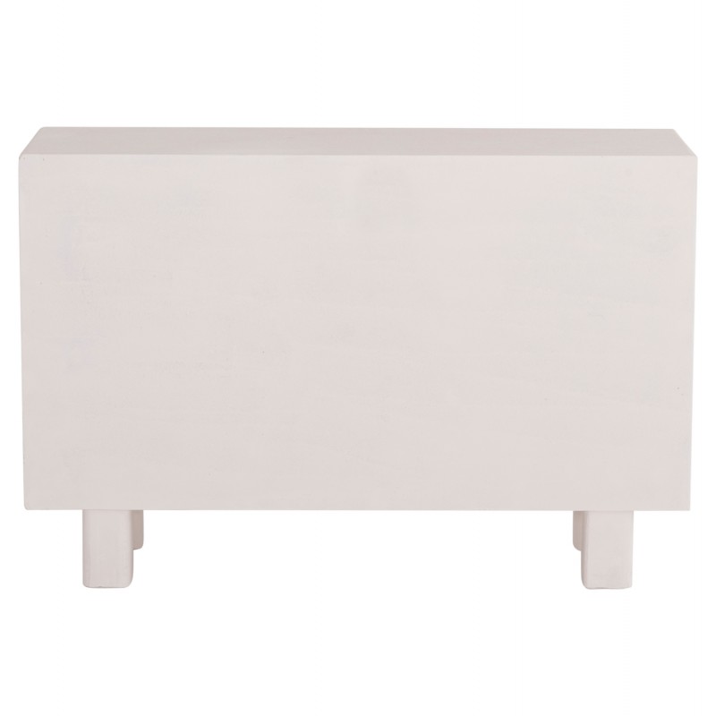 ΜΠΟΥΦΕΣ ΣΕΙΡΑ SANTORINI HM18048 MDF ΣΕ ΥΠΟΛΕΥΚΟ ΧΡΩΜΑ-3 ΣΥΡΤΑΡΙΑ & 2 ΠΟΡΤΕΣ 120x38x80Υεκ.