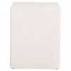 ΤΡΑΠΕΖΙ ΣΑΛΟΝΙΟΥ ΣΕΙΡΑ SANTORINI HM18070 MDF ΣΕ ΥΠΟΛΕΥΚΟ ΧΡΩΜΑ 48x38x48,5Υεκ.