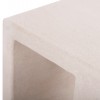 ΤΡΑΠΕΖΙ ΣΑΛΟΝΙΟΥ ΣΕΙΡΑ SANTORINI HM18070 MDF ΣΕ ΥΠΟΛΕΥΚΟ ΧΡΩΜΑ 48x38x48,5Υεκ.