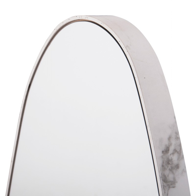 ΚΑΘΡΕΠΤΗΣ ΤΟΙΧΟΥ CRITHER HM4486.05 ΜΕ ΠΛΑΙΣΙΟ MDF ΣΕ WHITE MARBLE ΧΡΩΜΑ 49x140Υεκ.