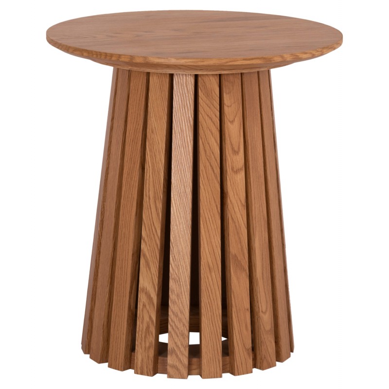 ΤΡΑΠΕΖΑΚΙ ΒΟΗΘΗΤΙΚΟ TALBERT HM18025 MDF ΣΕ ΦΥΣΙΚΟ ΞΥΛΟΥ Φ45x50,5Υεκ.