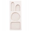 ΡΑΦΙΕΡΑ ΤΟΙΧΟΥ ΣΕΙΡΑ SANTORINI HM18069 MDF ΣΕ ΥΠΟΛΕΥΚΟ ΧΡΩΜΑ 47,5x18x120Υεκ.