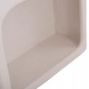 ΡΑΦΙΕΡΑ ΤΟΙΧΟΥ ΣΕΙΡΑ SANTORINI HM18069 MDF ΣΕ ΥΠΟΛΕΥΚΟ ΧΡΩΜΑ 47,5x18x120Υεκ.