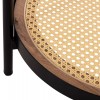 ΒΟΗΘΗΤΙΚΟ ΤΡΑΠΕΖΙ SEITZ HM18031 ΓΥΑΛΙ TOP-ΜΕΤΑΛΛΟ-RATTAN ΣΕ ΦΥΣΙΚΟ Φ50x55,5Υεκ.
