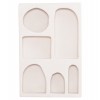 ΡΑΦΙΕΡΑ-ΚΟΜΜΟ ΣΕΙΡΑ SANTORINI HM18059 MDF ΣΕ ΥΠΟΛΕΥΚΟ 80x18x120Υεκ.