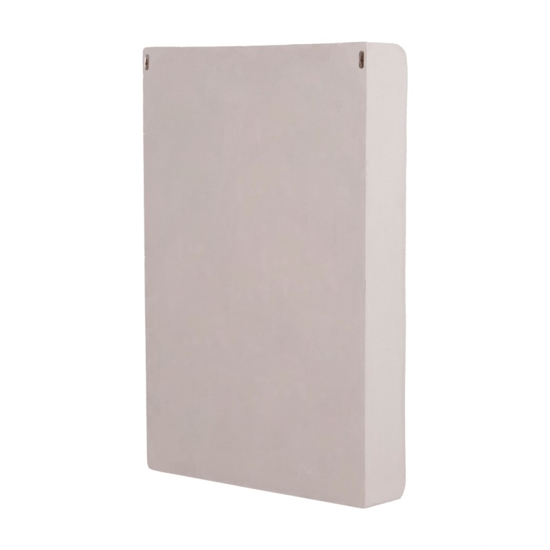 ΡΑΦΙΕΡΑ-ΚΟΜΜΟ ΣΕΙΡΑ SANTORINI HM18059 MDF ΣΕ ΥΠΟΛΕΥΚΟ 80x18x120Υεκ.