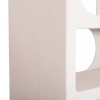 ΒΙΒΛΙΟΘΗΚΗ ΣΕΙΡΑ SANTORINI HM18062 MDF ΣΕ ΥΠΟΛΕΥΚΟ ΧΡΩΜΑ 80x38x180Yεκ.