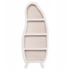 ΡΑΦΙΕΡΑ ΣΕΙΡΑ SANTORINI HM18067 MDF ΣΕ ΥΠΟΛΕΥΚΟ ΧΡΩΜΑ 80x38x196Υεκ.