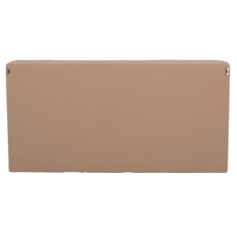 ΡΑΦΙ ΤΟΙΧΟΥ ΣΕΙΡΑ SANTORINI HM18063.02 MDF ΣΕ ΚΑΦΕ 120x18x60Υεκ.