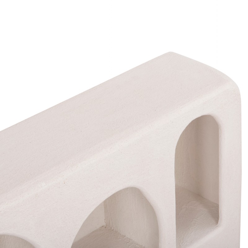 ΡΑΦΙ ΤΟΙΧΟΥ ΣΕΙΡΑ SANTORINI HM18063.01 MDF ΣΕ ΥΠΟΛΕΥΚΟ 120x18x60Υεκ.