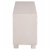 ΜΠΟΥΦΕΣ ΣΕΙΡΑ SANTORINI HM18068 MDF ΣΕ ΥΠΟΛΕΥΚΟ ΧΡΩΜΑ-3 ΠΟΡΤΕΣ 140x38x64Υεκ.