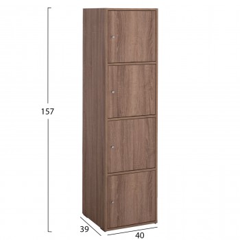 ΝΤΟΥΛΑΠΙ SORIANO HM9940.11 SONAMA OAK ΜΕΛΑΜΙΝΗ 40x39-41x157Υεκ.
