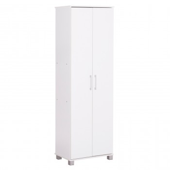 ΠΑΠΟΥΤΣΟΘΗΚΗ-ΝΤΟΥΛΑΠΑ CLUSE HM2403.03 ΜΕΛΑΜΙΝΗ ΛΕΥΚΟ ΧΡΩΜΑ 60Χ36,5Χ186,5Υεκ.