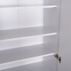 ΠΑΠΟΥΤΣΟΘΗΚΗ-ΝΤΟΥΛΑΠΑ CLUSE HM2403.03 ΜΕΛΑΜΙΝΗ ΛΕΥΚΟ ΧΡΩΜΑ 60Χ36,5Χ186,5Υεκ.