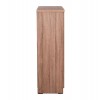 ΝΤΟΥΛΑΠΑ 3ΦΥΛΛΗ ΜΕ ΡΑΦΙΑ FUENTO HM2482.01 SONAMA OAK ΜΕΛΑΜΙΝΗ 120-116x40x123,5Υεκ.