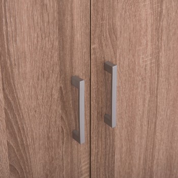 ΝΤΟΥΛΑΠΑ 3ΦΥΛΛΗ ΜΕ ΡΑΦΙΑ FUENTO HM2482.01 SONAMA OAK ΜΕΛΑΜΙΝΗ 120-116x40x123,5Υεκ.