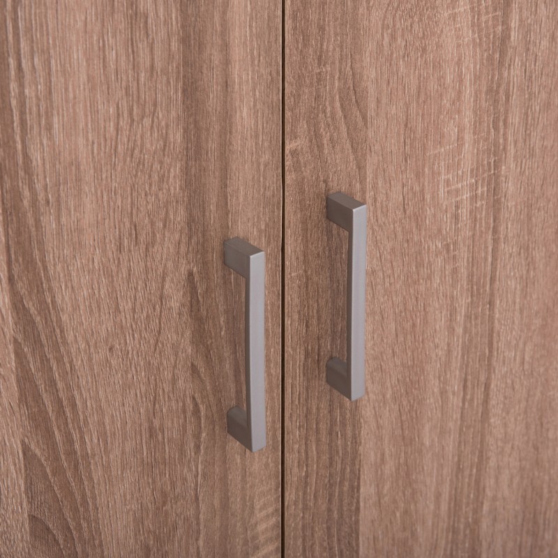 ΝΤΟΥΛΑΠΑ 3ΦΥΛΛΗ ΜΕ ΡΑΦΙΑ FUENTO HM2482.01 SONAMA OAK ΜΕΛΑΜΙΝΗ 120-116x40x123,5Υεκ.