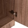 ΝΤΟΥΛΑΠΑ 3ΦΥΛΛΗ ΜΕ ΡΑΦΙΑ FUENTO HM2482.01 SONAMA OAK ΜΕΛΑΜΙΝΗ 120-116x40x123,5Υεκ.