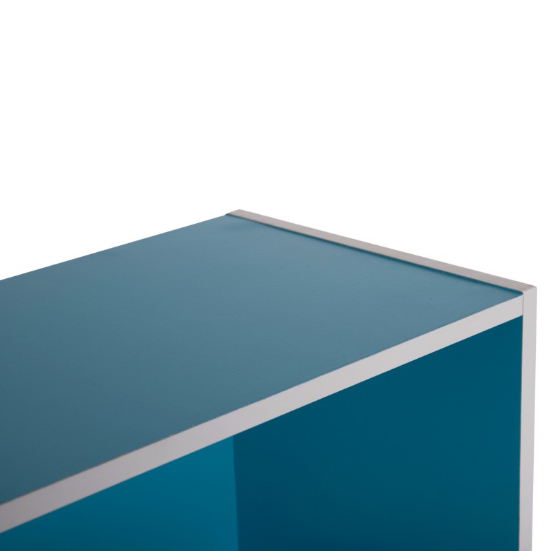 ΡΑΦΙΕΡΑ ΤΟΙΧΟΥ CUBICON HM9941.05 ΜΠΛΕ-ΛΕΥΚΗ ΜΕΛΑΜΙΝΗ 38,5x23,5x80Υεκ.