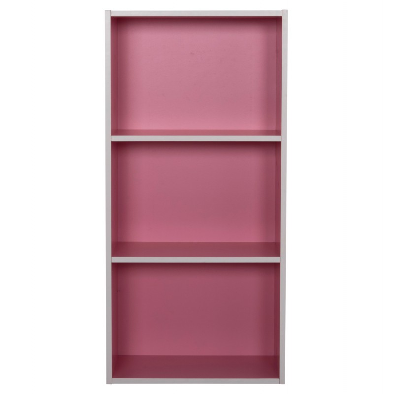 ΡΑΦΙΕΡΑ ΤΟΙΧΟΥ CUBICON HM9941.06 ΡΟΖ-ΛΕΥΚΗ ΜΕΛΑΜΙΝΗ 38,5x23,5x80Υεκ.