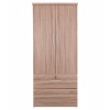 ΝΤΟΥΛΑΠΑ ΜΕ ΣΥΡΤΑΡΙΑ REINA HM2484.11 SONAMA OAK ΜΕΛΑΜΙΝΗ 80x48x183Υεκ.