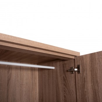 ΝΤΟΥΛΑΠΑ ΜΕ ΣΥΡΤΑΡΙΑ REINA HM2484.11 SONAMA OAK ΜΕΛΑΜΙΝΗ 80x48x183Υεκ.