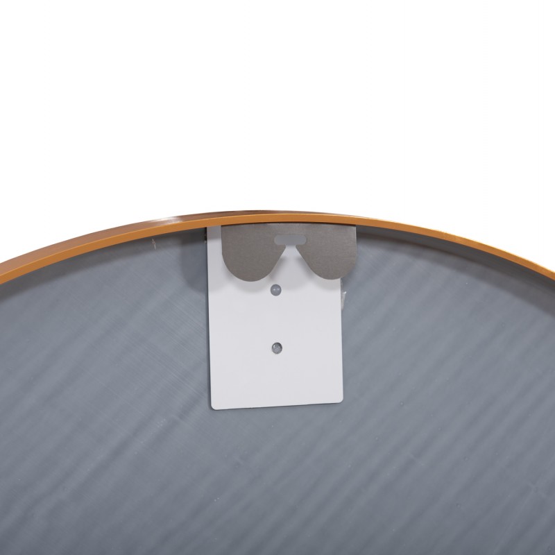 ΚΑΘΡΕΠΤΗΣ ΤΟΙΧΟΥ ΣΕΙΡΑ ARCHER HM4498.30 ΠΛΑΙΣΙΟ ΣΤΡΟΓΓΥΛΟ ΑΛΟΥΜΙΝΙΟΥ ΧΡΥΣΟ Φ80εκ