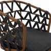 ΠΟΛΥΘΡΟΝΑ ΑΛΟΥΜΙΝΙΟΥ RICKO HM5782.11 ΚΑΦΕ ΣΚΕΛΕΤΟΣ-ΓΚΡΙ ΚΟΡΔΟΝΙ 58x59x78Υ εκ.