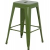 ΣΚΑΜΠΟ ΜΕΣΑΙΟΥ ΥΨΟΥΣ ΜΕΤΑΛΛΙΚΟ MELITA-PRO HM8573.53 ΣΕ LIGHT OLIVE GREEN 43x43x67Υεκ.