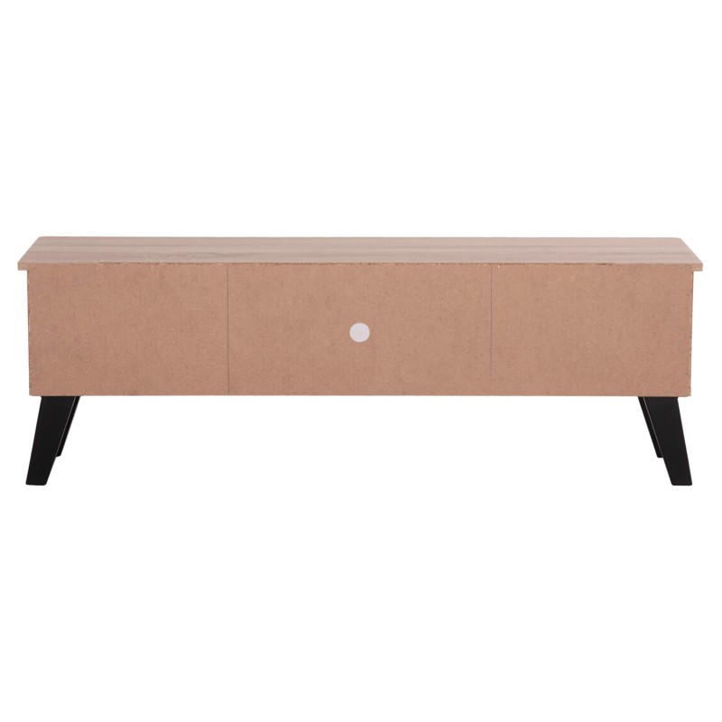 ΕΠΙΠΛΟ ΤΗΛΕΟΡΑΣΗΣ IREN HM2481.01 ΜΕΛΑΜΙΝΗ ΣΕ SONAMA OAK-ΜΑΥΡΟ 120x32,5-34x41Yεκ.