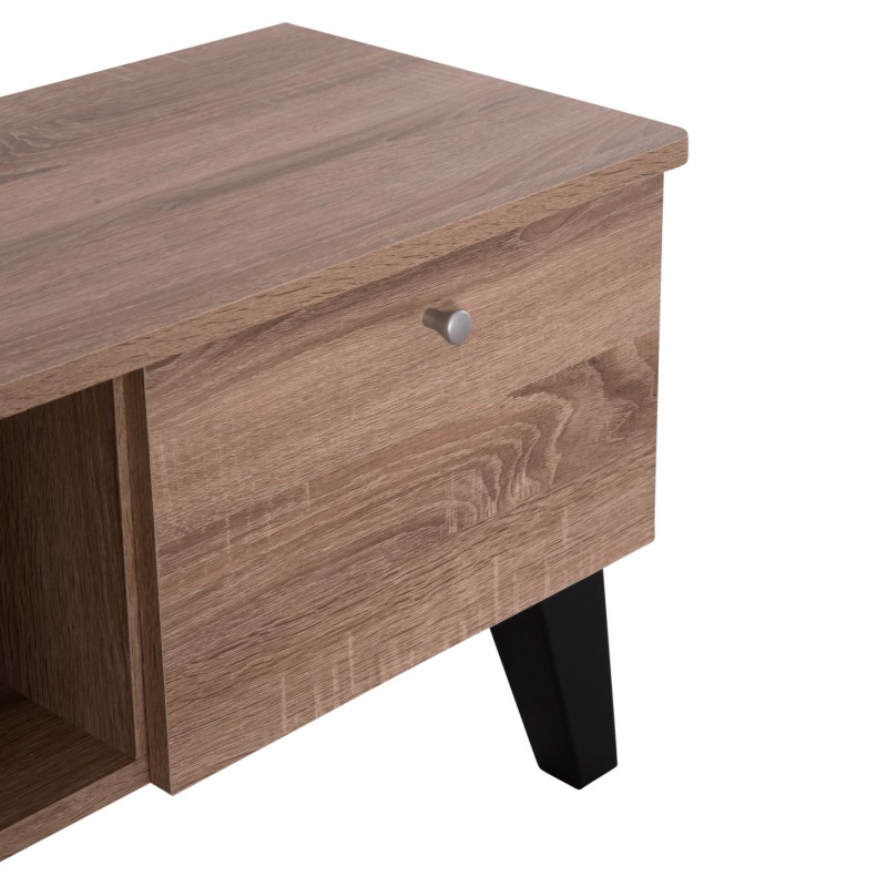 ΕΠΙΠΛΟ ΤΗΛΕΟΡΑΣΗΣ IREN HM2481.01 ΜΕΛΑΜΙΝΗ ΣΕ SONAMA OAK-ΜΑΥΡΟ 120x32,5-34x41Yεκ.