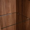 ΒΙΤΡΙΝΑ ΣΕΙΡΑ HARRY HM18011.01 ΜΕΛΑΜΙΝΗ ΦΥΣΙΚΟ ΞΥΛΟΥ-ΜΑΥΡΟ 90x40x185Υεκ.