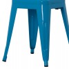 ΣΚΑΜΠΟ ΜΕΤΑΛΛΙΚΟ MELITA HM0096.48 ΣΕ ΜΠΛΕ ΧΡΩΜΑ 37x37x45Υεκ.