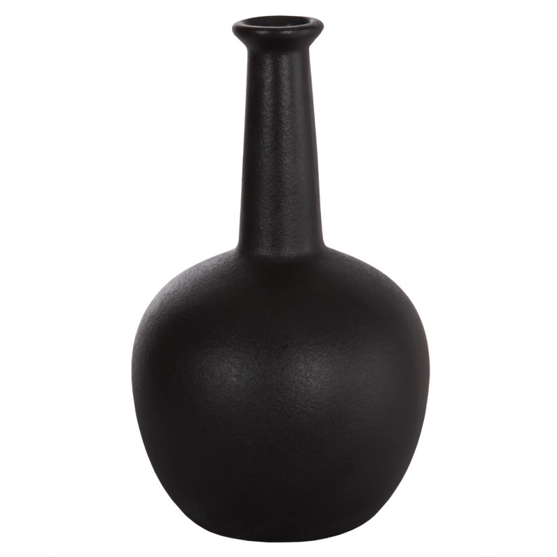 ΕΠΙΤΡΑΠΕΖΙΟ ΚΕΡΑΜΙΚΟ ΔΙΑΚΟΣΜΗΤΙΚΟ ELENDIL HM4593.02 ΜΑΥΡΟ ΜΑΤ 14,5x25Υεκ
