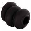 ΕΠΙΤΡΑΠΕΖΙΟ ΚΕΡΑΜΙΚΟ ΔΙΑΚΟΣΜΗΤΙΚΟ ROOK HM4628.02 ΜΑΥΡΟ ΜΑΤ Φ14x19Υεκ